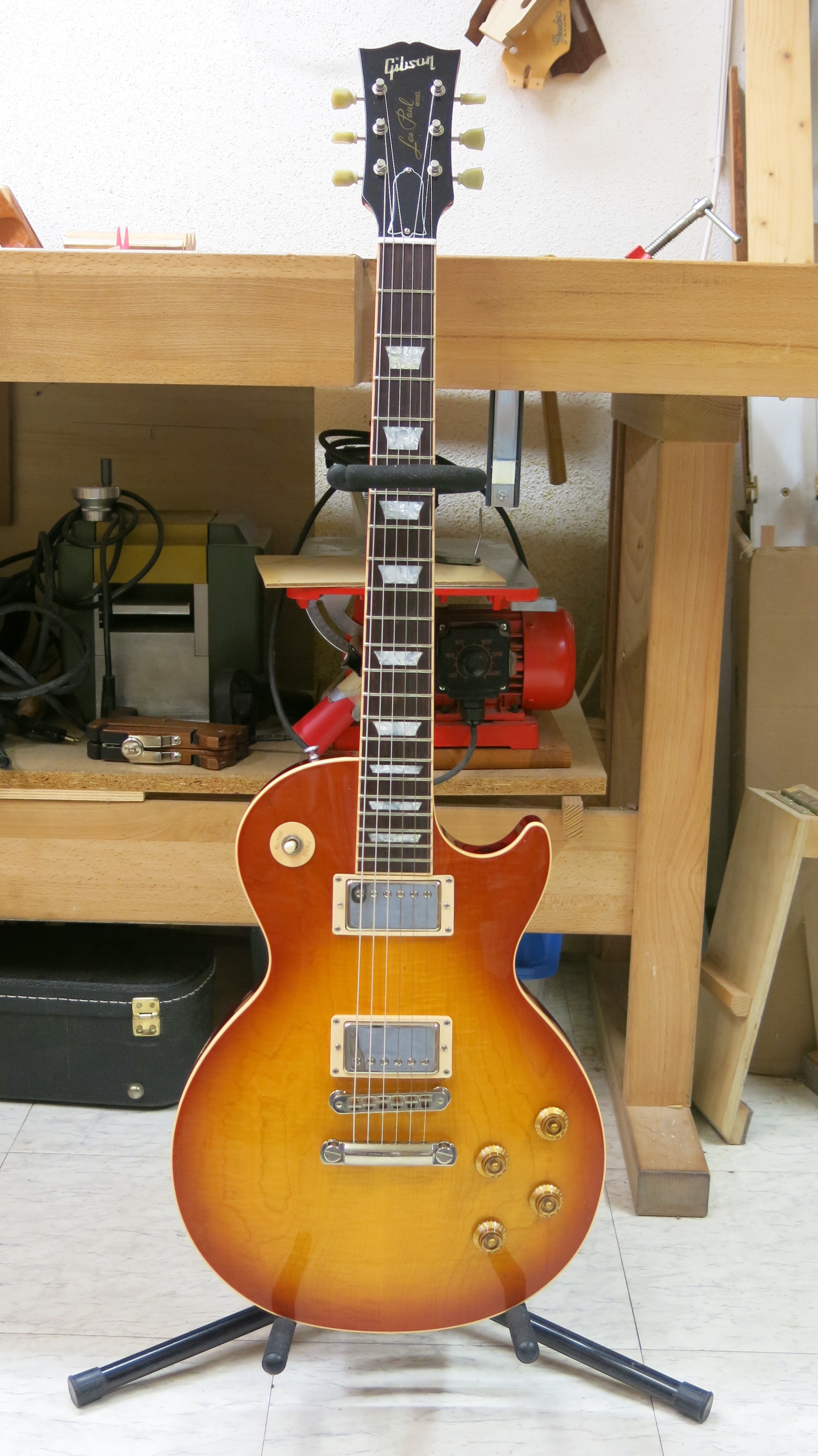 Gibson Les Paul Std 1960 Reissue réparation touche